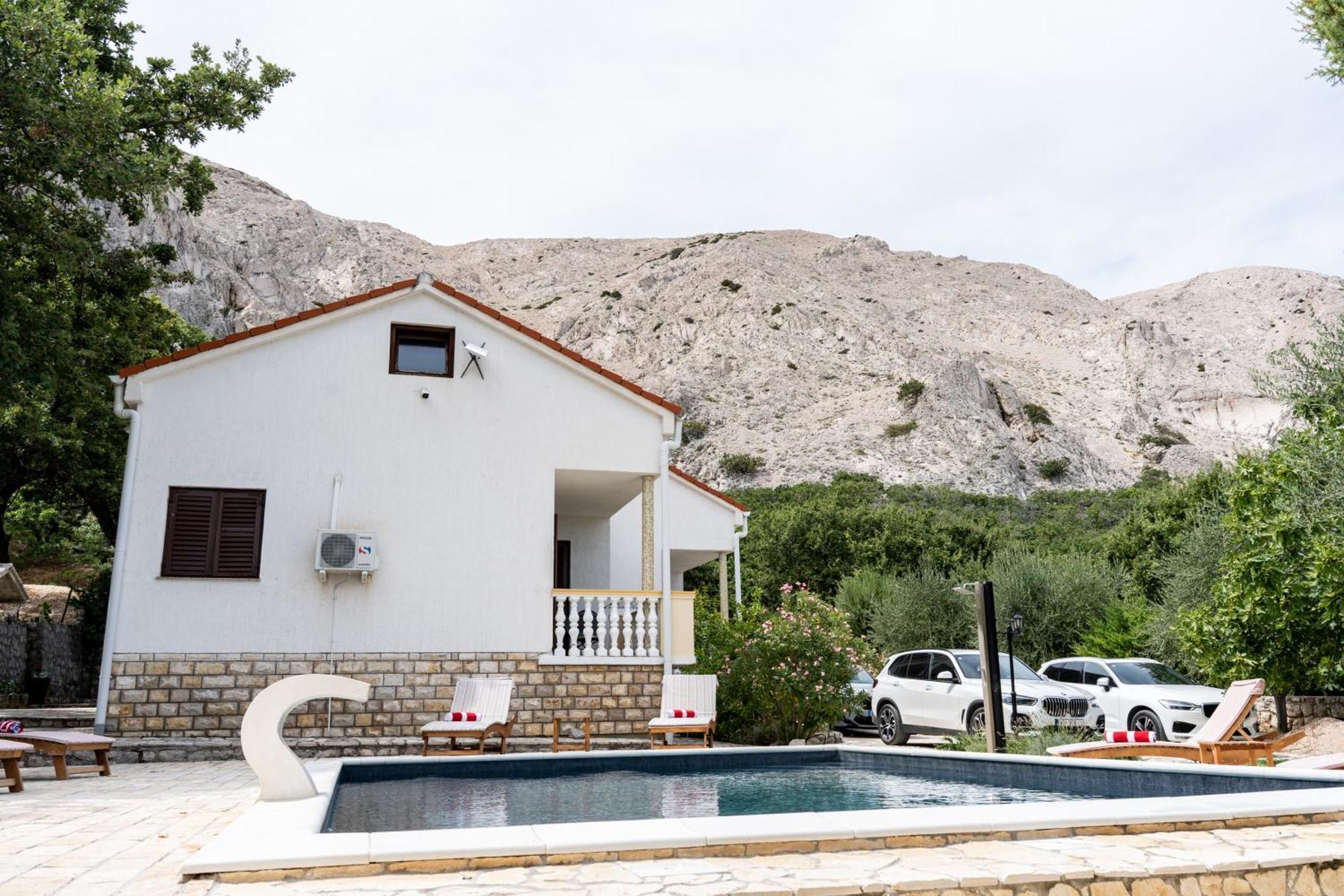 Villa Pag Dubrava Relax With Pool Bosana Екстериор снимка