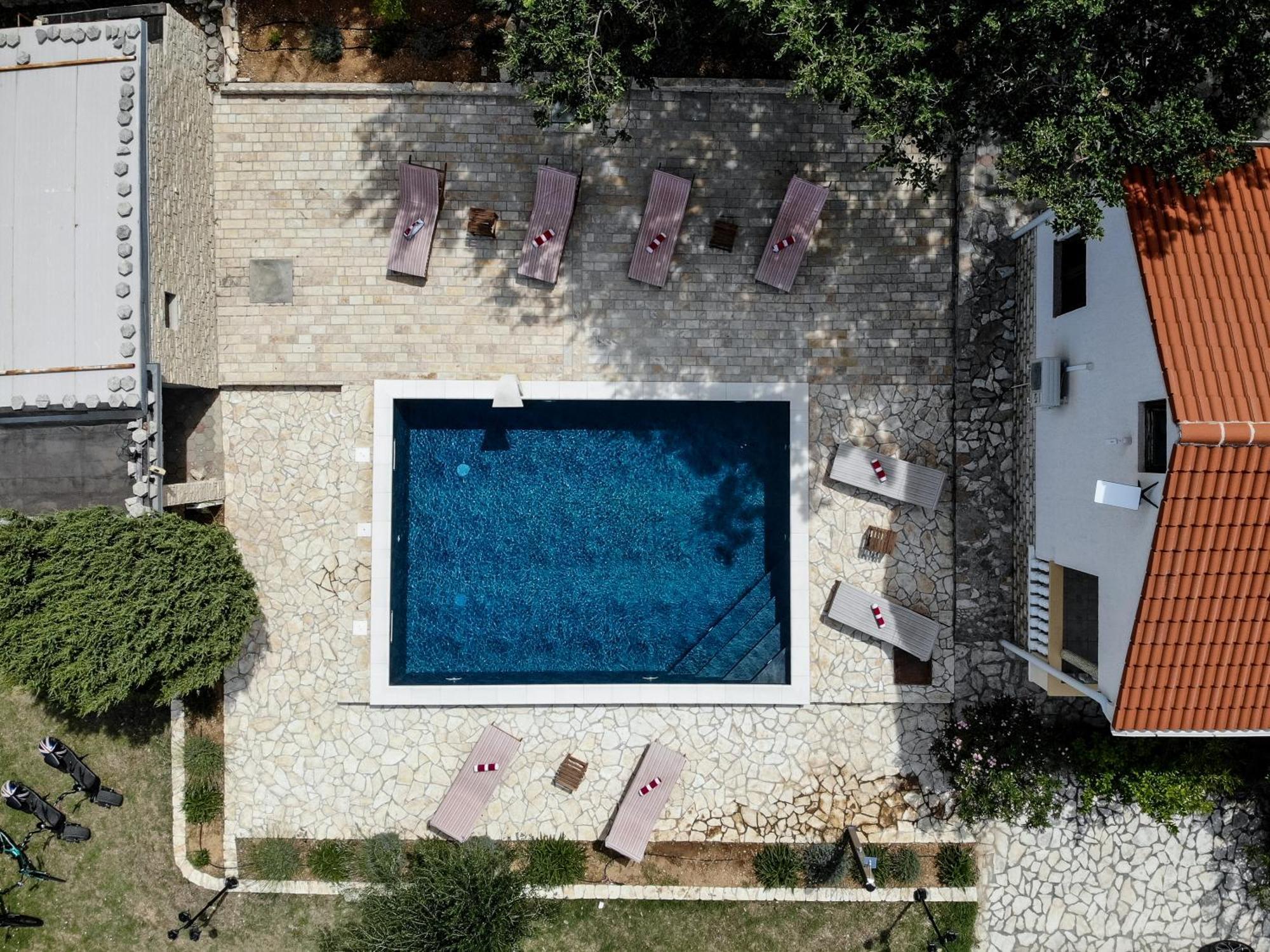 Villa Pag Dubrava Relax With Pool Bosana Екстериор снимка