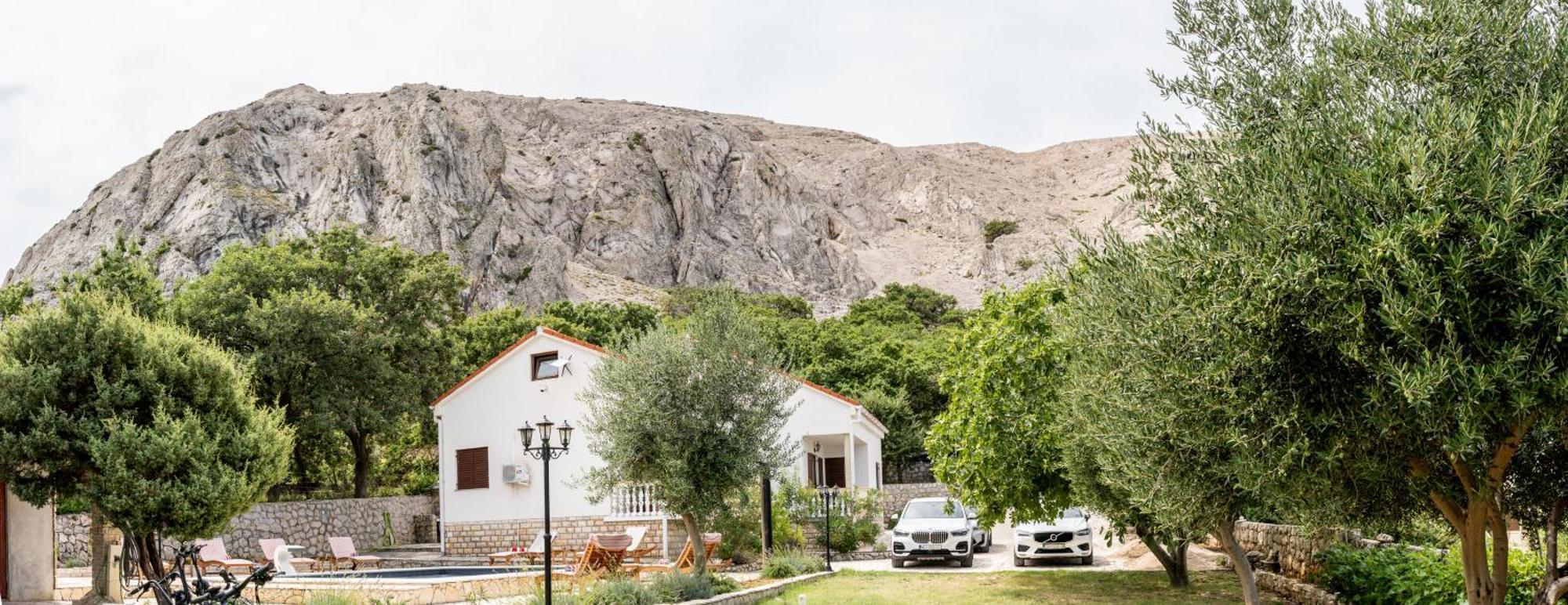 Villa Pag Dubrava Relax With Pool Bosana Екстериор снимка