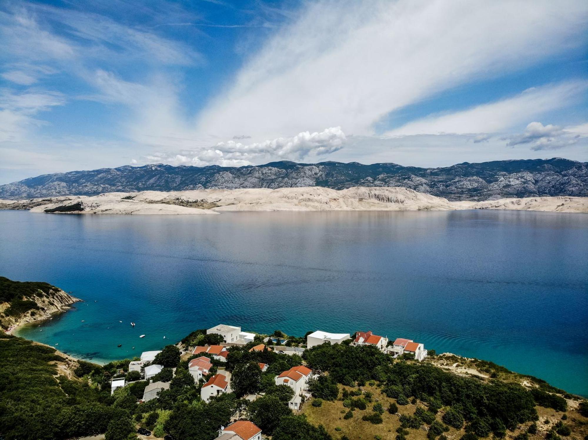 Villa Pag Dubrava Relax With Pool Bosana Екстериор снимка