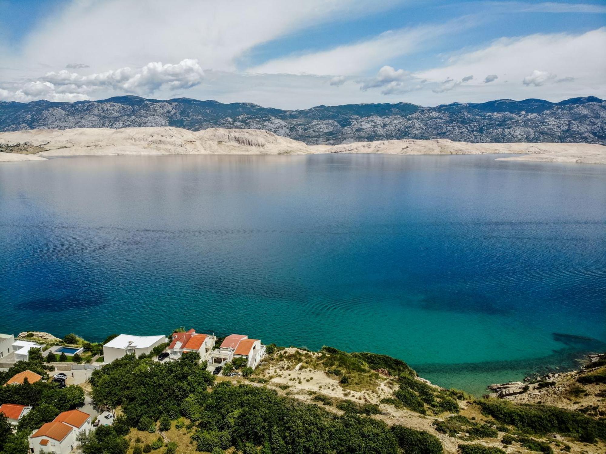 Villa Pag Dubrava Relax With Pool Bosana Екстериор снимка