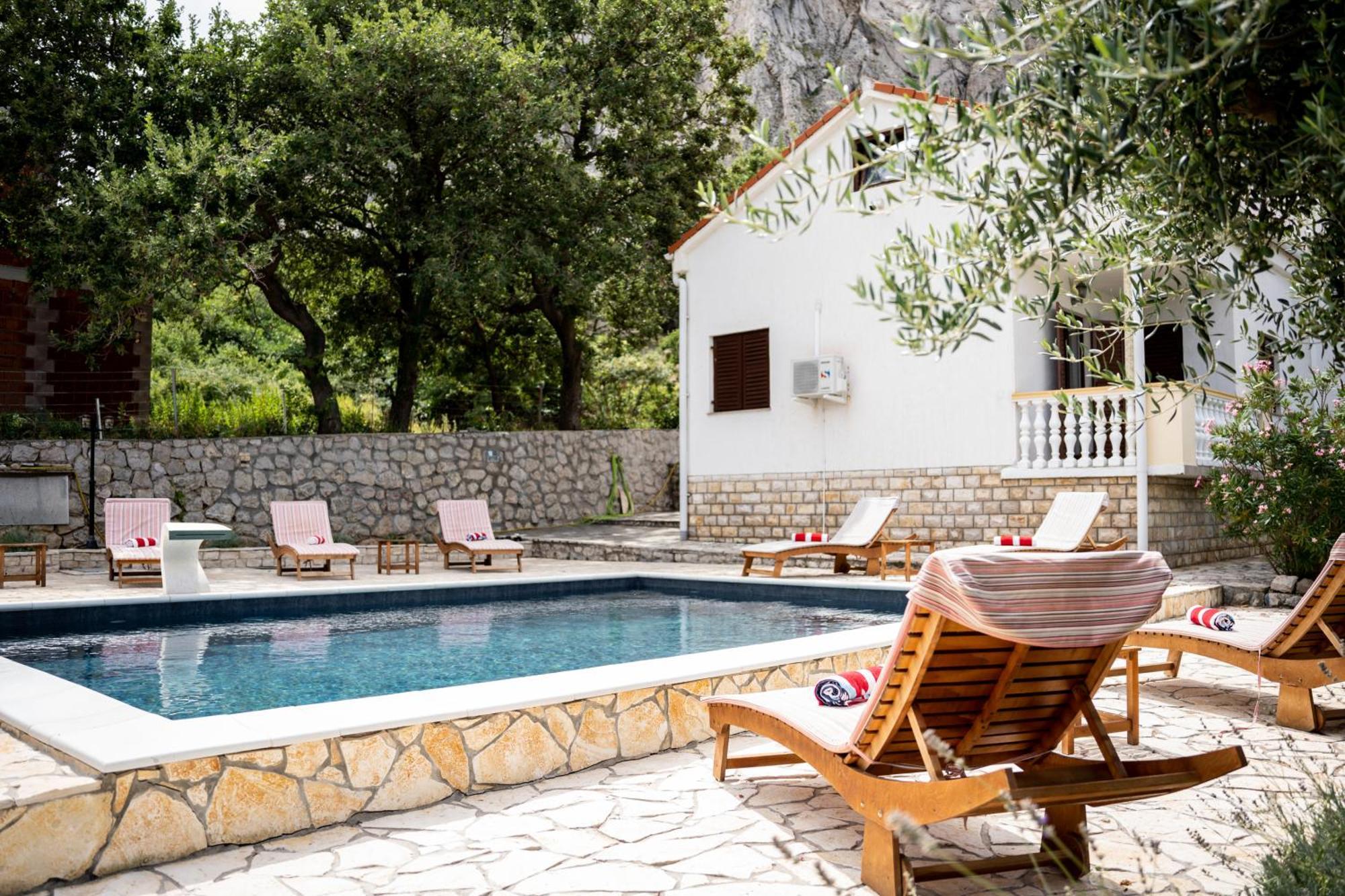 Villa Pag Dubrava Relax With Pool Bosana Екстериор снимка