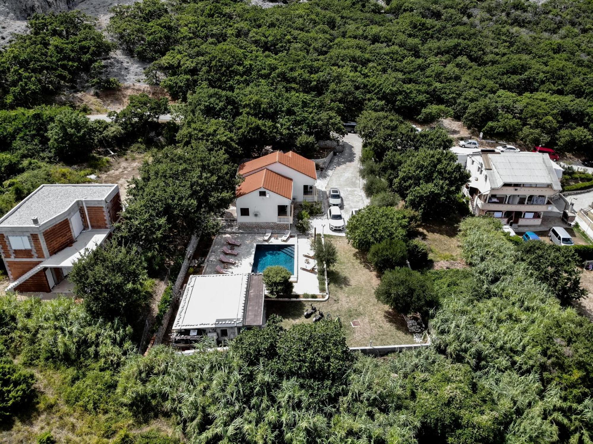 Villa Pag Dubrava Relax With Pool Bosana Екстериор снимка