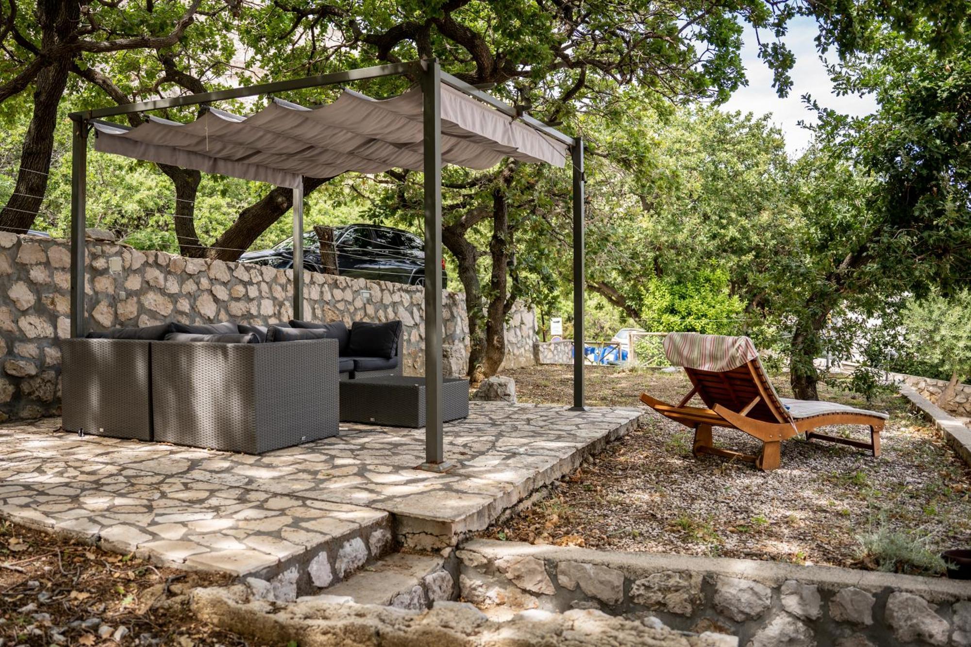 Villa Pag Dubrava Relax With Pool Bosana Екстериор снимка